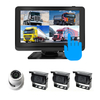 7-Inch Touch Screen 4CH AHD 4G WIFI GPS Car Reverse Aid System Split Monitor with ADAS BSD DMS AI Function