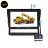 Hot Selling 10.1 Inch Car Reversing Aid Ahd Wireless Truck DVR Monitor Forklift Wifi Camera Night Vision Recorder