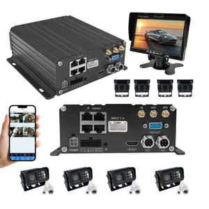 8ch MNVR 1080P Mobile Vehicle Car DVR MDVR Video Recorder System 4ch AHD+4ch IPC 4G WIFI GPS AI ADAS DMS BSD for Truck Van Bus RV