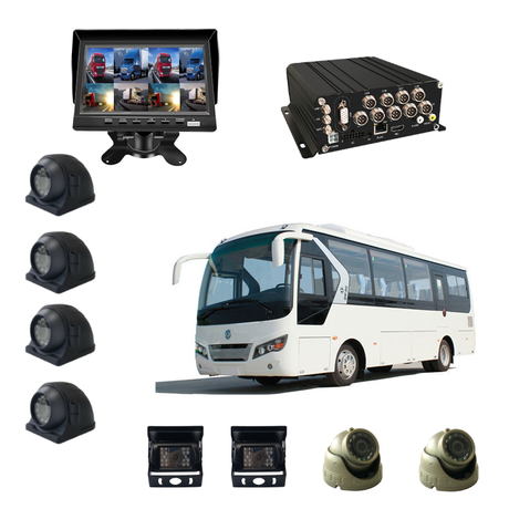 Wholesale 1080P Mobile DVR for Cars Buses 4G WiFi Fleet Tracking System BSD ADAS DMS 4G SD HDD Car Black Box Car Revising Aid