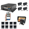 Portable Mobile DVR System Wholesale Full HD 1080p Resolution GPS WIFI ADAS DMS BSD CCTV Kit Monitor 12 CH Car Black Box Car Camera 