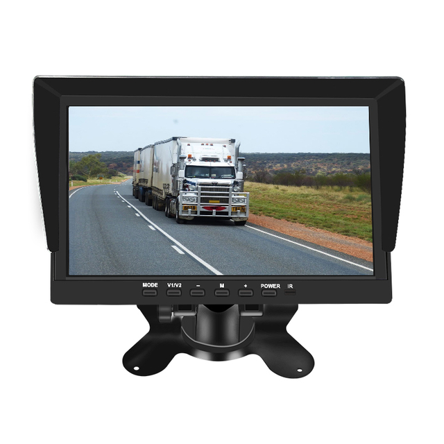 10.1-Inch IPS Bus Monitor with VGA Display And Remote Control 1080P Monitor 1 Year Warranty for Trucks Buses