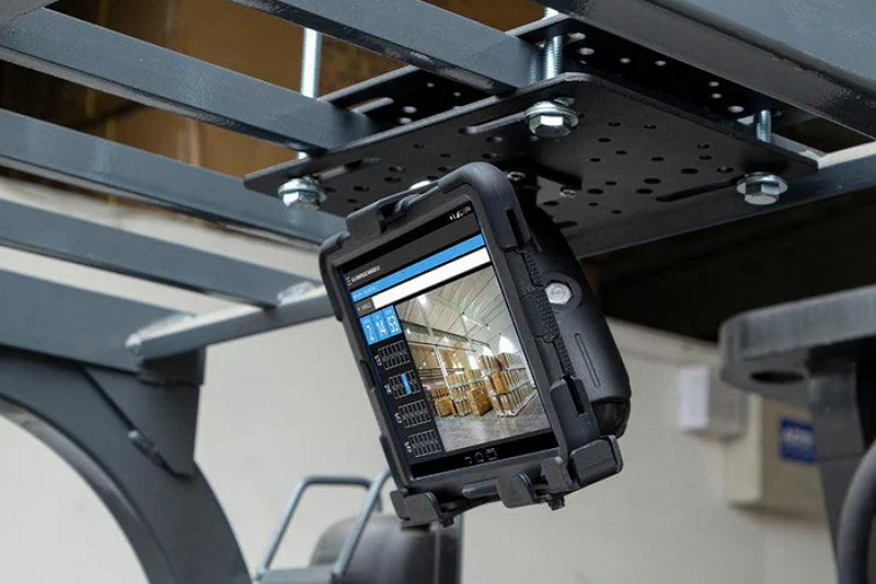 Forklift Navigation Display Screen Optimizes Warehouse Logistics Efficiency