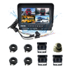 10.1inch 4CH Waterproof Split Monitor DVR 1080p Reverse Backup Camera CCD Night View Front Camera for Tour Bus Truck
