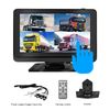 7-Inch Touch Screen 4CH AHD 4G WIFI GPS Car Reverse Aid System Split Monitor with ADAS BSD DMS AI Function