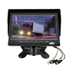7-Inch LCD Butterfly Bracket CVBS Monitor Portable Reversing Aid for Large Trucks Buses Surveillance Monitor