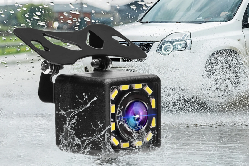 Waterproof car video recorder