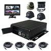 4CH Digital Video Recorder Waterproof Reverse Camera with 4G WIFI GPS TF Card Storage Fleet Management Systems