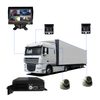 4CH TF Card Mobile DVR 4G Car GPS Tracker 1080P Night Vision Dual Lens Angle Video Recorder MDVR
