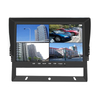 10.1-Inch 4CH Split Monitor 4G WIFI GPS ADAS DMS BSD AI 1080p Resolution Reverse Night Vision Camera 1-Year for Parking Car Monitor