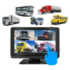 7-Inch Touch Screen 4CH AHD Car Reverse Aid System Split Monitor for Front And Rear View DVR Truck Monitor