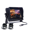 7-Inch Remote Control 2-Channel Mobile DVR System Split Screen Display Car Auto Monitor for Bus And Truck