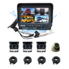 10.1inch 4CH Waterproof Split Monitor DVR 1080p Reverse Backup Camera CCD Night View Front Camera for Tour Bus Truck