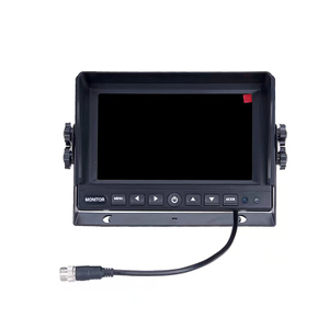 7-Inch Remote Control 2-Channel Mobile DVR System Split Screen Display Car Auto Monitor for Bus And Truck